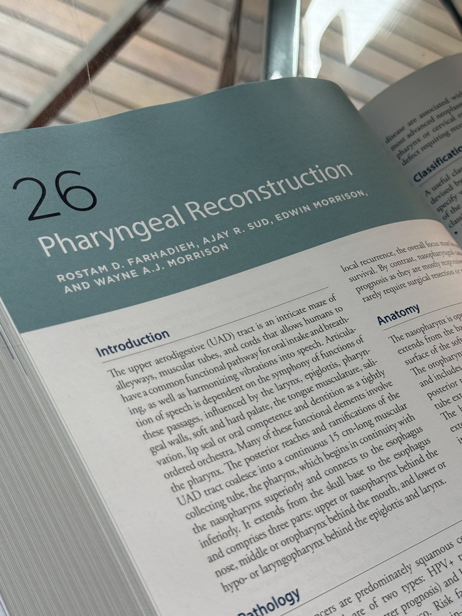 Pharyngeal Reconstruction — textbook chapter